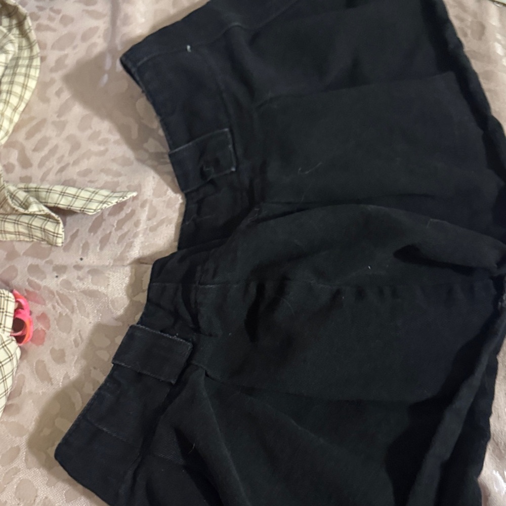 SHEIN High Waist Black Shorts